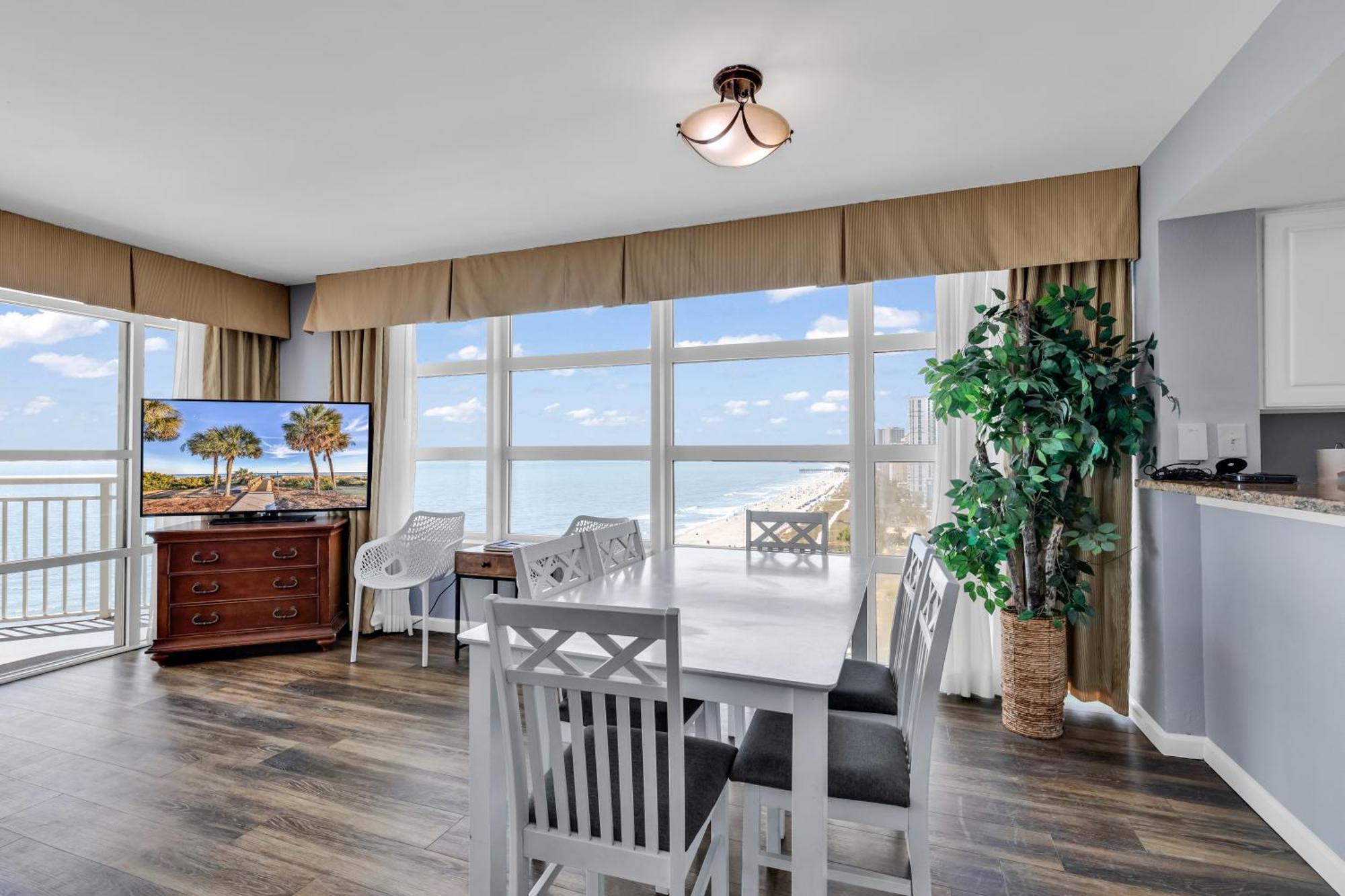 Stunning Condo With Wall-To-Wall Windows Overlooking Ocean Myrtle Beach Zewnętrze zdjęcie